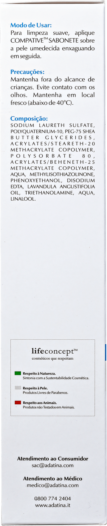 Ada Tina Compative Thermal Soap - Sabonete Líquido Facial 200ml