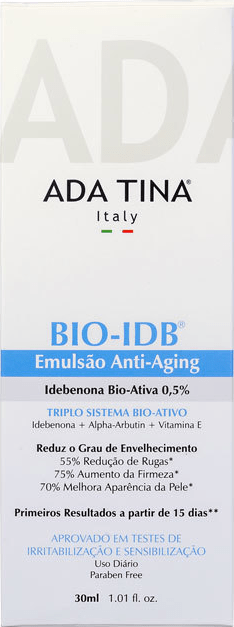 Ada Tina Bio-IDB - Emulsão Anti-Idade 30ml