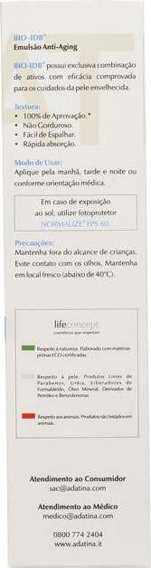 Ada Tina Bio-IDB - Emulsão Anti-Idade 30ml