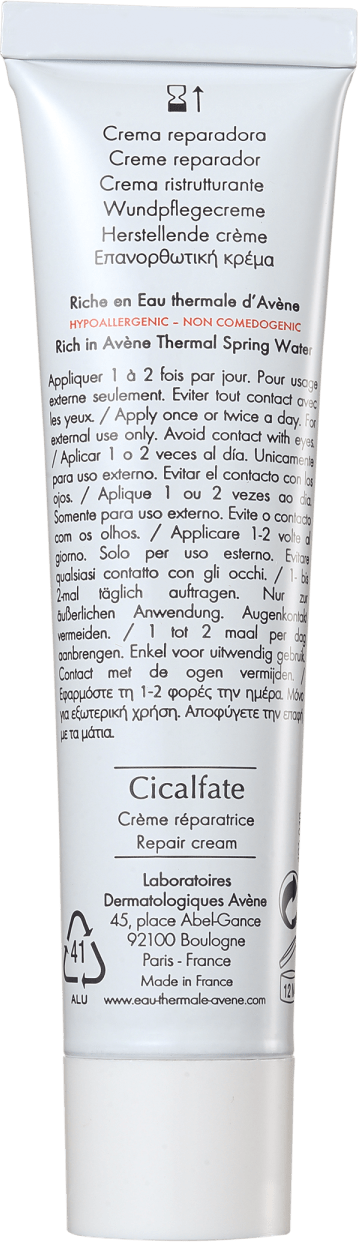 Avène Cicalfate - Creme Cicatrizante 40ml