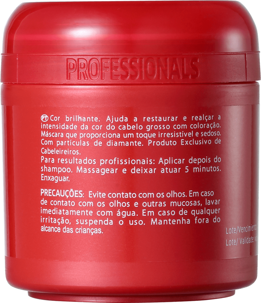 Wella Professionals Brilliance Mask Cabelo Grosso - Máscara de Tratamento 150ml