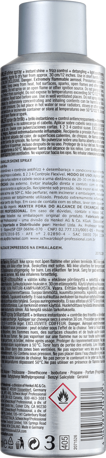 Schwarzkopf Osis+ Sparkler - Spray de Brilho 300ml