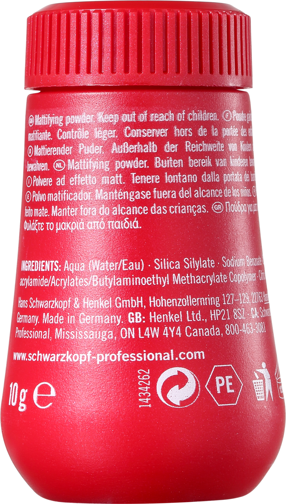 Schwarzkopf OSIS+ Dust It Texture 1 - Pó Matificante 10g