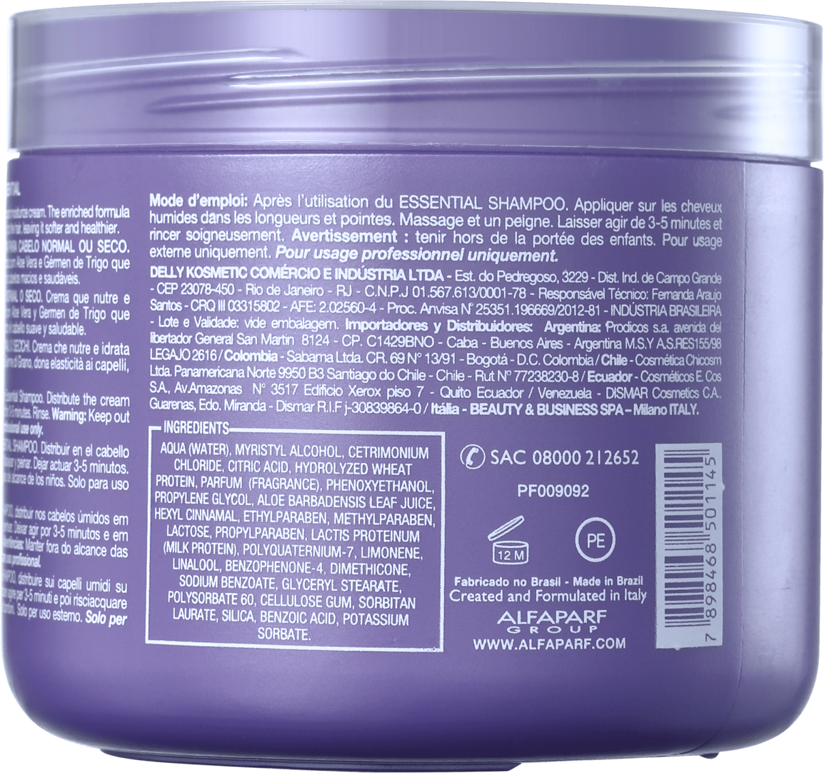 Yellow Essential Ultra Mask Normal a Seco-500gr