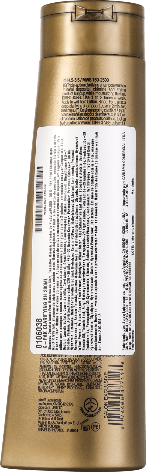 Joico K-Pak Clarifying - Shampoo 300ml