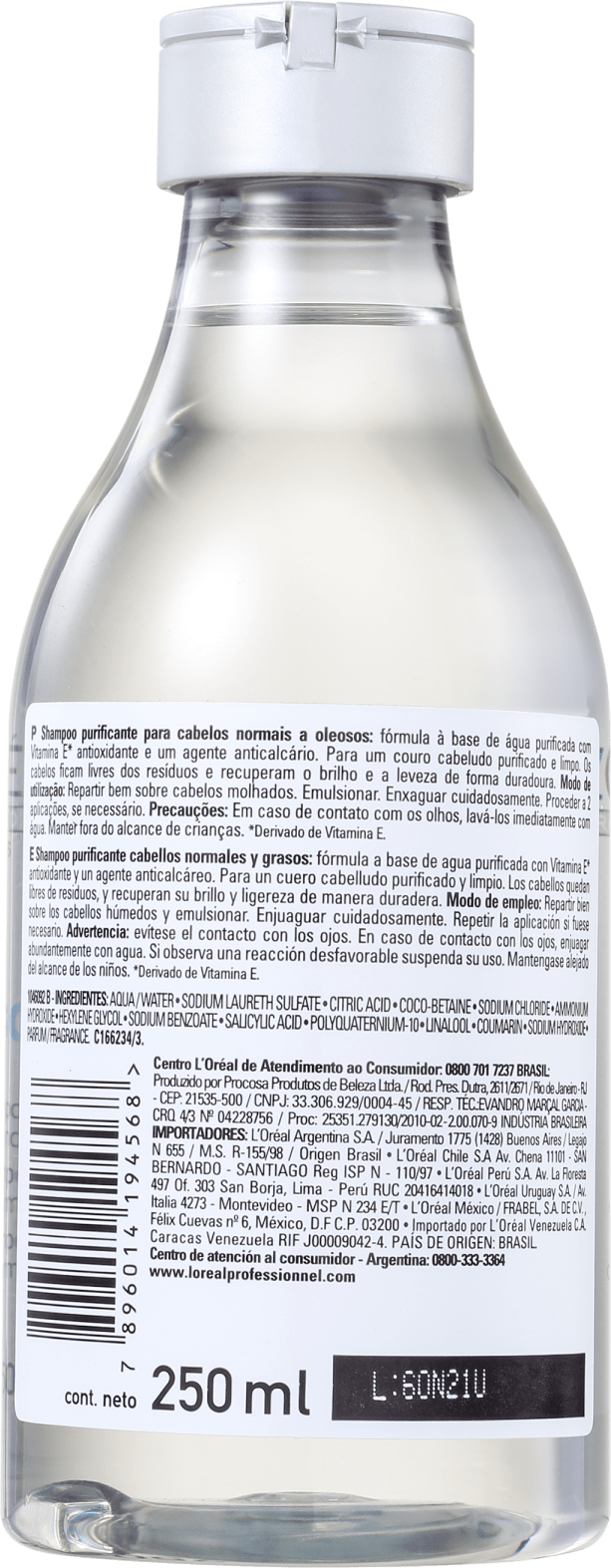 L'Oréal Professionnel Expert Scalp Care Pure Resource Citramine - Shampoo 250ml