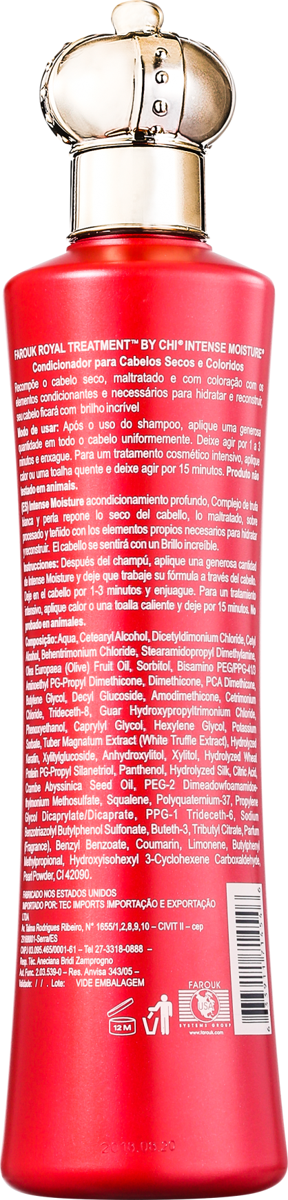 CHI Farouk Royal Treatment Intense Moisture Conditioner - Condicionador 473ml