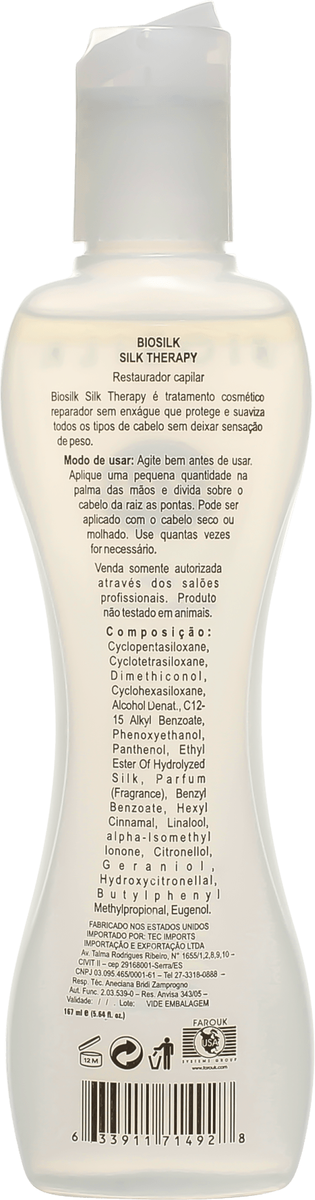 Biosilk Silk Therapy - Leave-In e Protetor Térmico 150ml