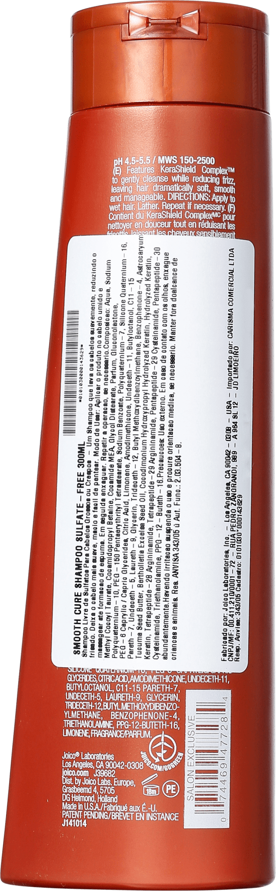 Joico Smooth Cure Shampoo Sulfate-Free - Shampoo 300ml