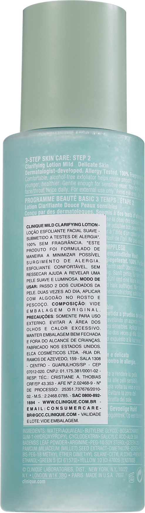Clinique Mild Clarifying - Loção Esfoliante Facial 200ml