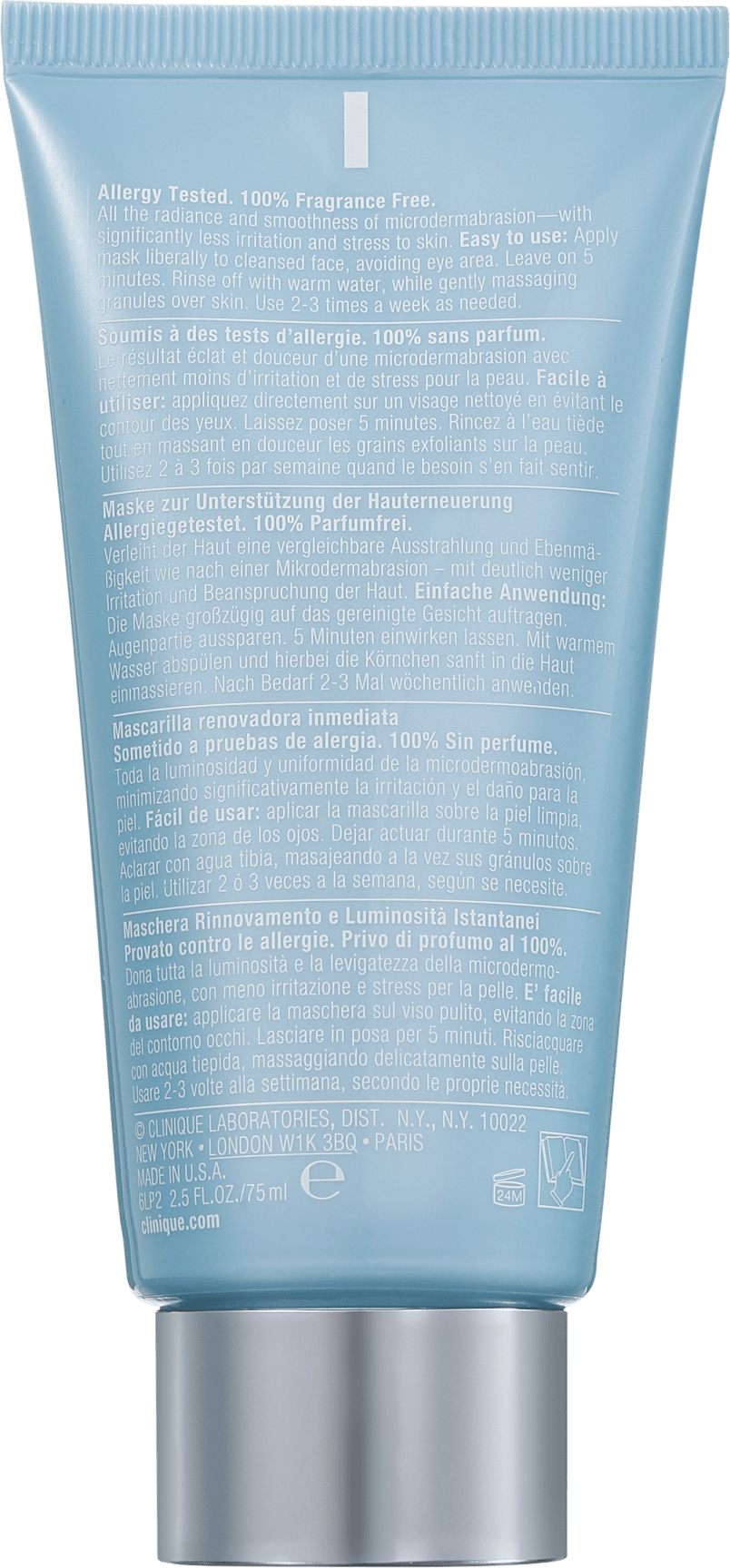 Clinique Turnaround Instant - Máscara Facial 75ml