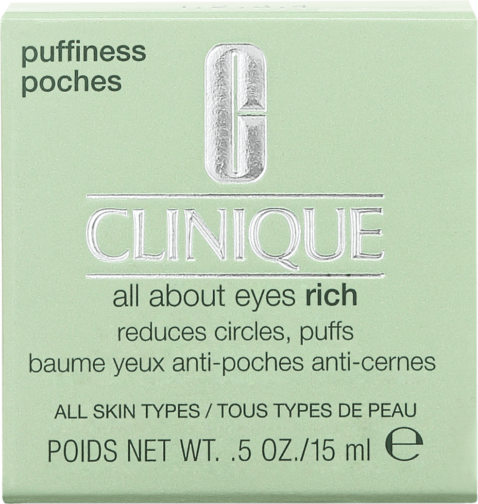 Clinique All About Eyes Rich - Hidratante para Área dos Olhos 15ml