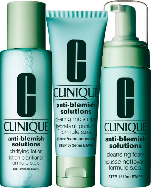 Kit Clinique Anti-Blemish Solutions (3 produtos)