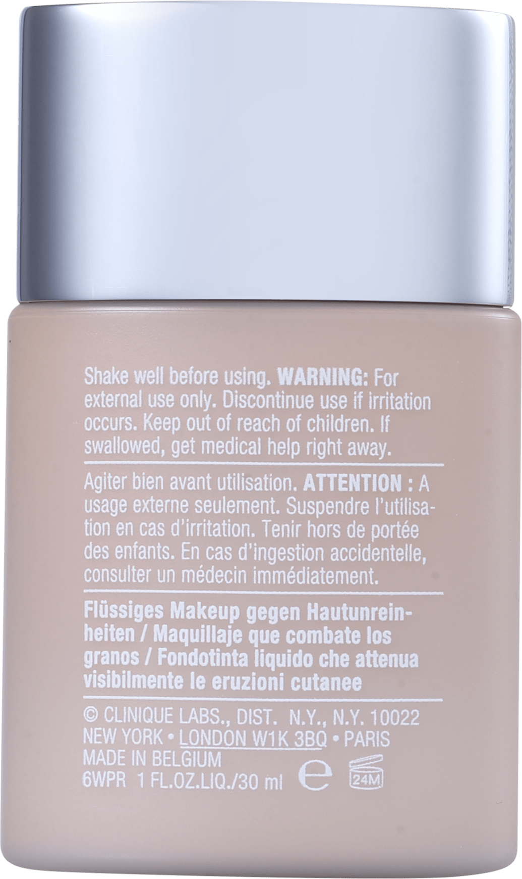 Clinique Antiblemish Solutions Liquid Makeup Ivory - Base Líquida 30ml