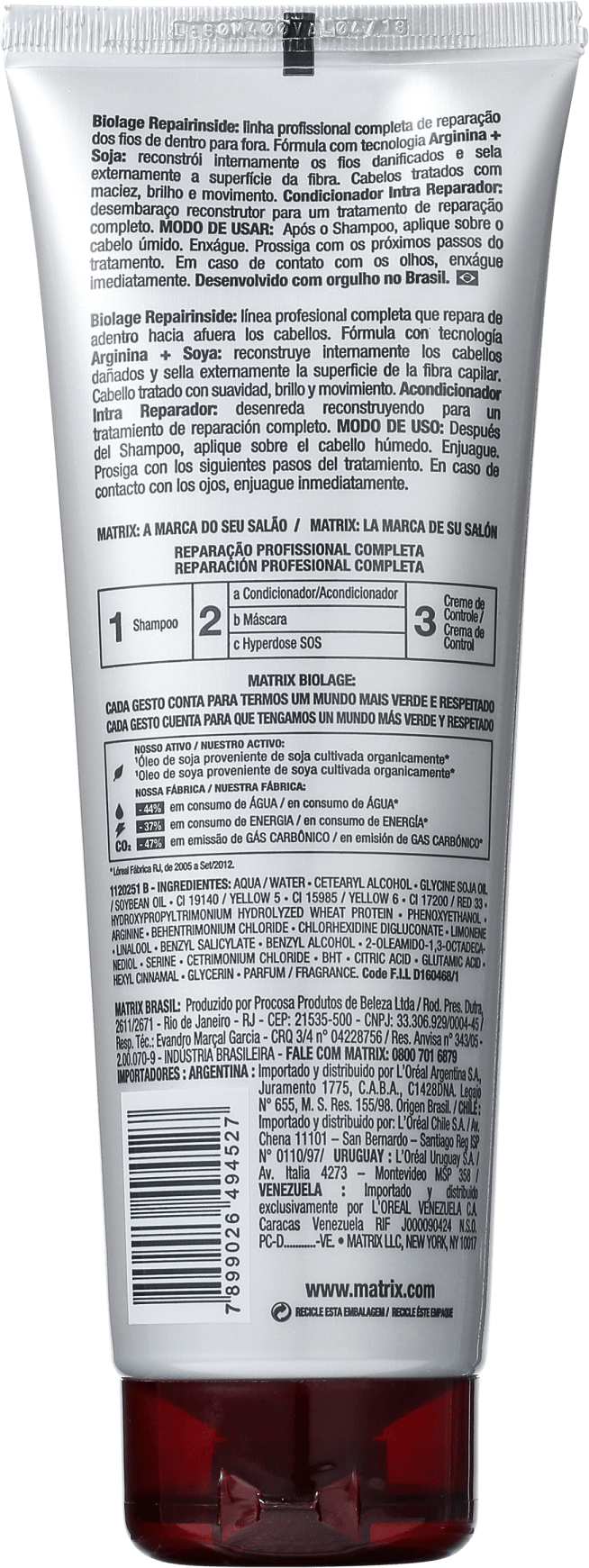 Matrix Biolage Repairinside Intra Reparador - Condicionador Reparador 250ml