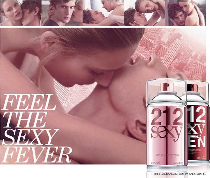 212 Sexy Body Carolina Herrera - Perfume Feminino 250ml