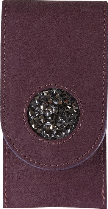 Tweezerman Estojo de Manicure Vinho de Bolso - 3 Produtos