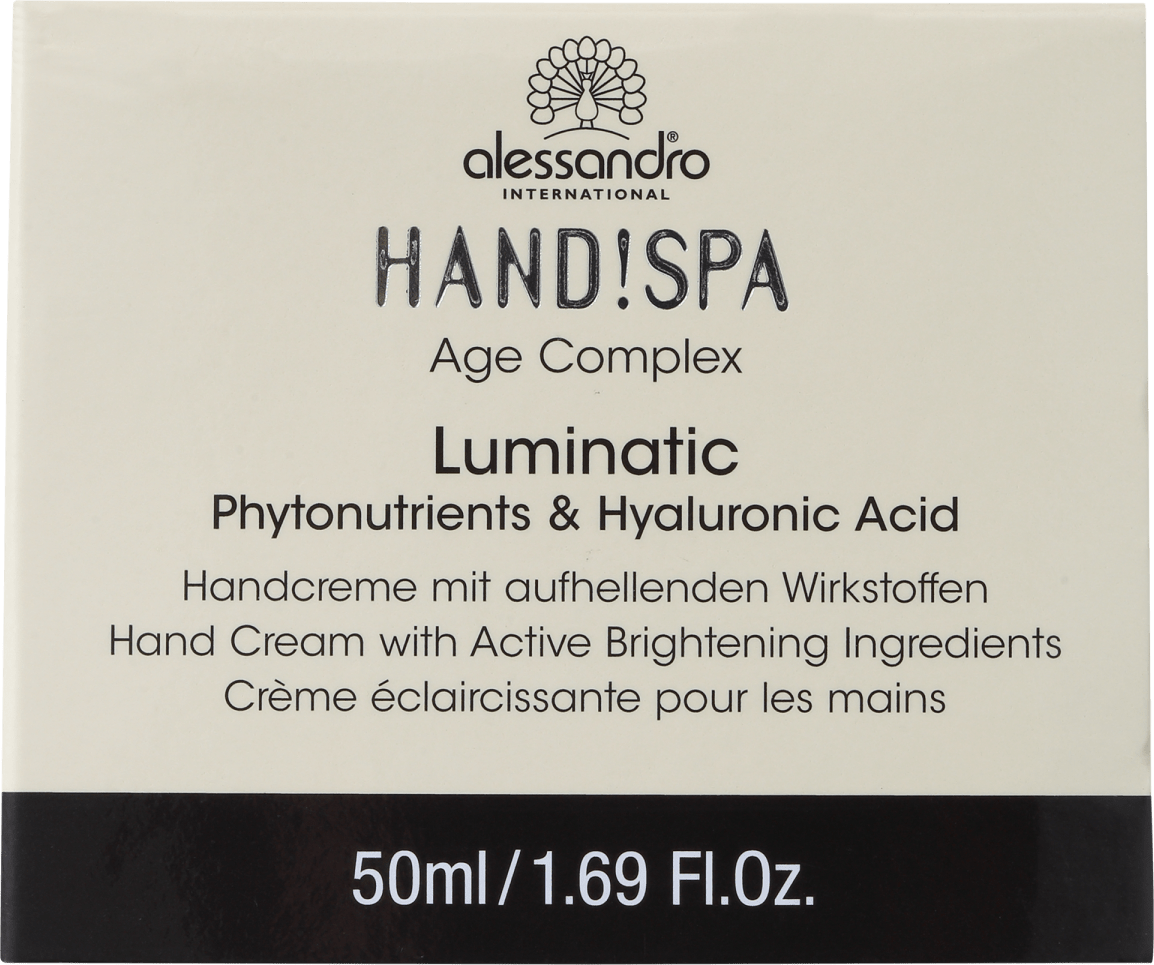Alessandro International Age Complex Luminatic - Creme Clareador para as Mãos 50ml