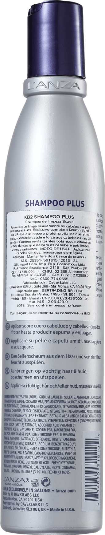 L'Anza KB2 Plus - Shampoo 300ml