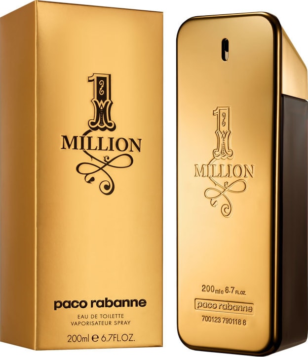 1 Million Paco Rabanne Eau de Toilette - Perfume Masculino 200ml
