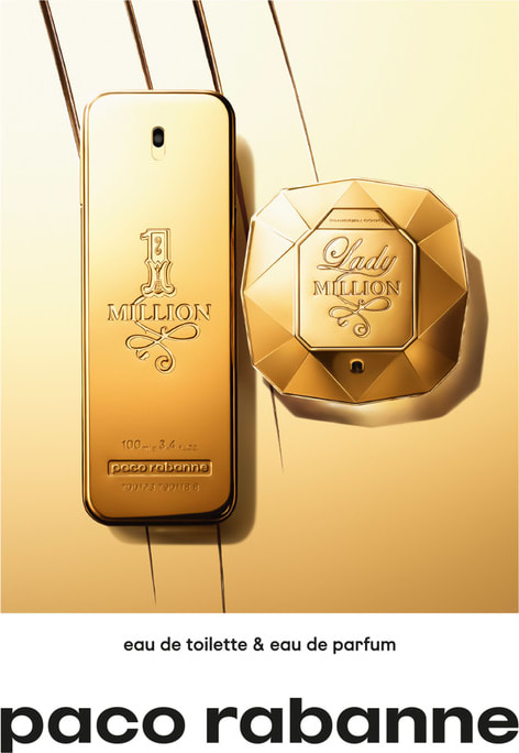 1 Million Paco Rabanne Eau de Toilette - Perfume Masculino 200ml