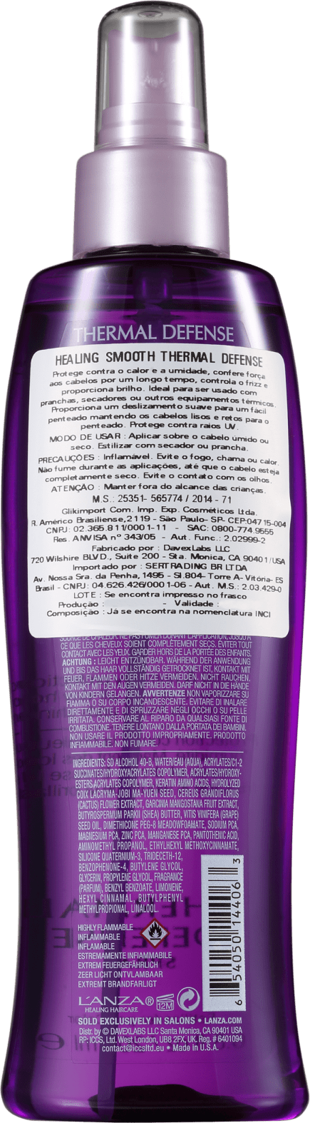 L'Anza Healing Smooth Thermal Defense Heat Styler - Protetor Térmico 200ml