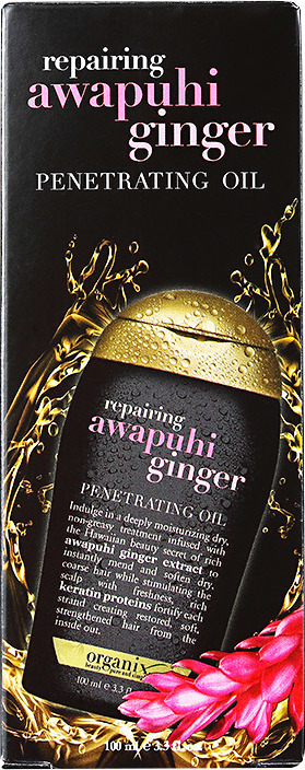 Organix Awapuhi Ginger Dry Styling Oil - Óleo Reparador 100ml