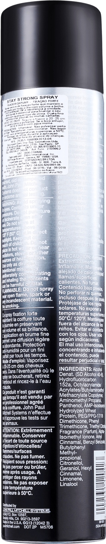 Paul Mitchell Express Dry Stay Strong Hold Spray - Spray Fixador 366ml