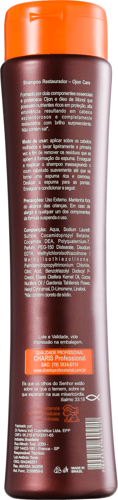 Charis Ojon Care Caribbean Oil Restaurador - Shampoo 300ml
