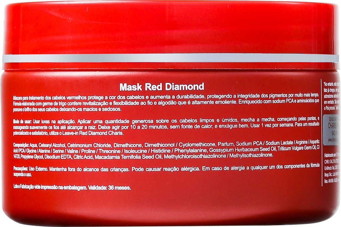 Charis Red Diamond Mask - Máscara de Tratamento 300g
