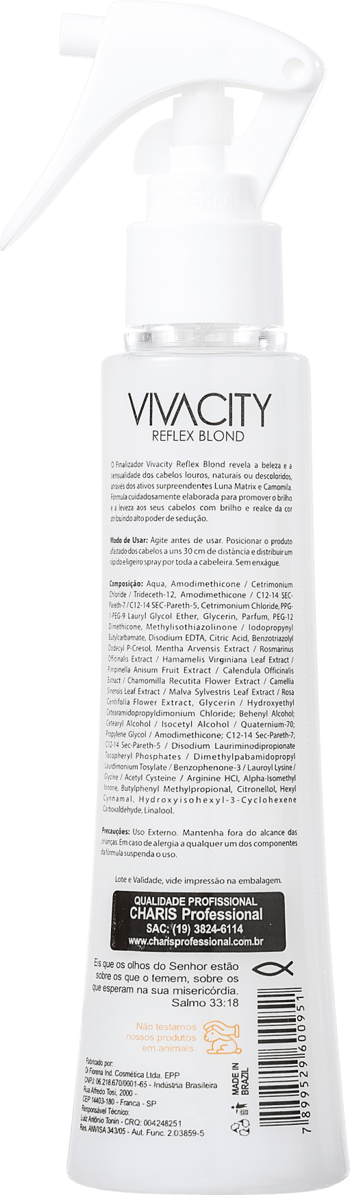 Charis Vivacity Reflex Blond Camomila - Finalizador 150ml