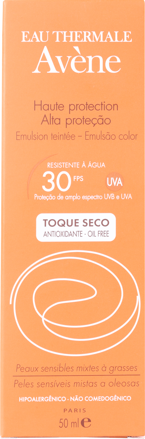 Avène High Protection Tinted FPS 30 - Protetor Solar com Cor 50ml
