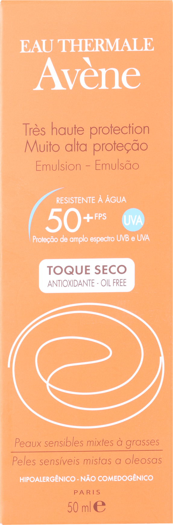 Avène Very High Protection Oil Free FPS 50 - Protetor Solar Facial 50ml
