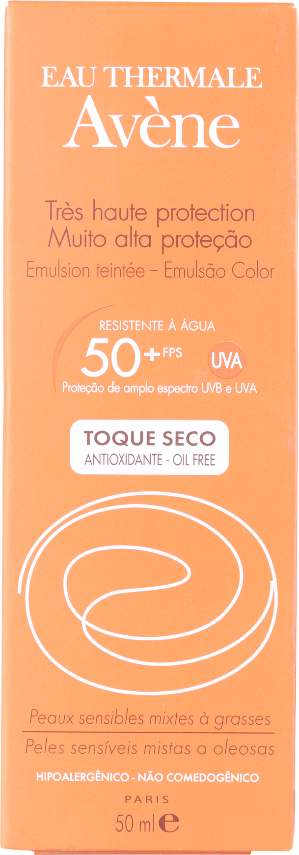 Avène Very High Protection Tinted Oil Free FPS 50 - Protetor Solar Facial 50ml