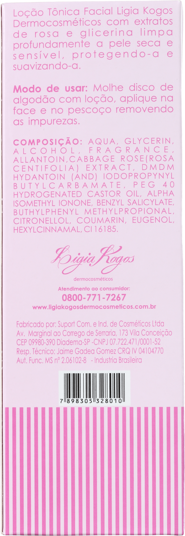 Ligia Kogos Pele Extra-Seca - Tônico Facial 200ml