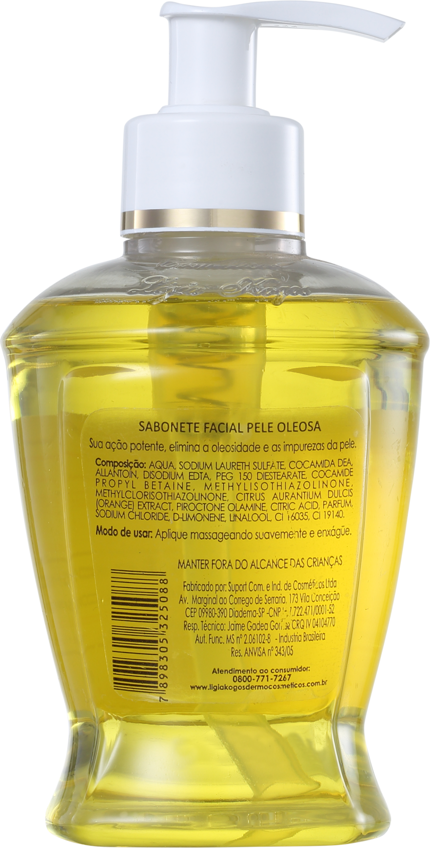 Ligia Kogos Pele Oleosa - Sabonete Líquido Facial 250ml