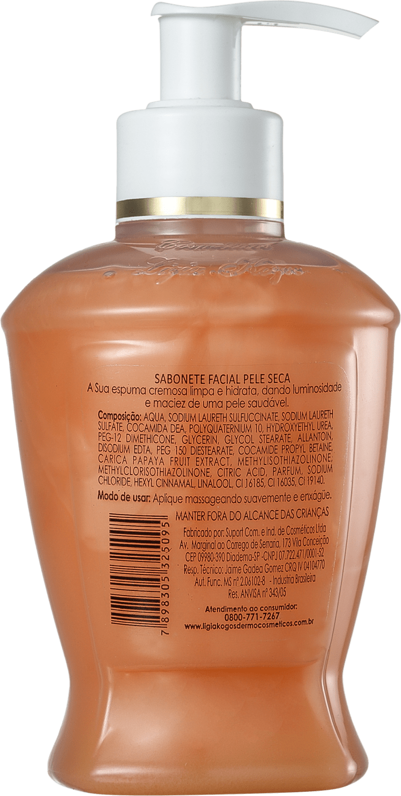Ligia Kogos Pele Seca - Sabonete Líquido Facial 250ml