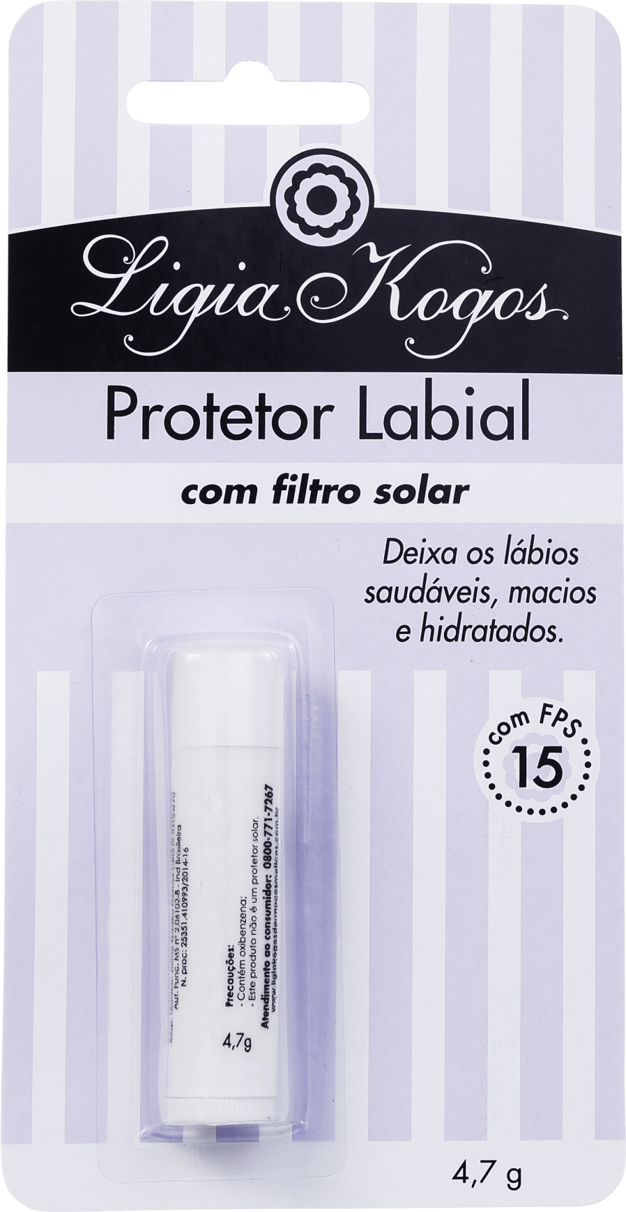 Ligia Kogos FPS 15 - Protetor Labial 4,7g