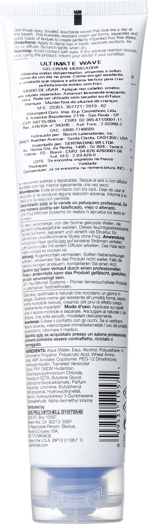 Paul Mitchell Curls Ultimate Wave - Gel Texturizador 150ml