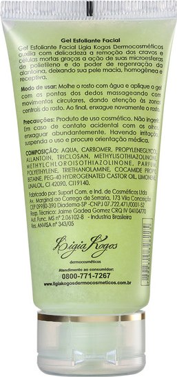 Ligia Kogos - Gel Esfoliante Facial 80g