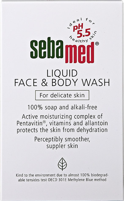 Sebamed Liquid Face & Body Wash - Sabonete Líquido Facial 200ml