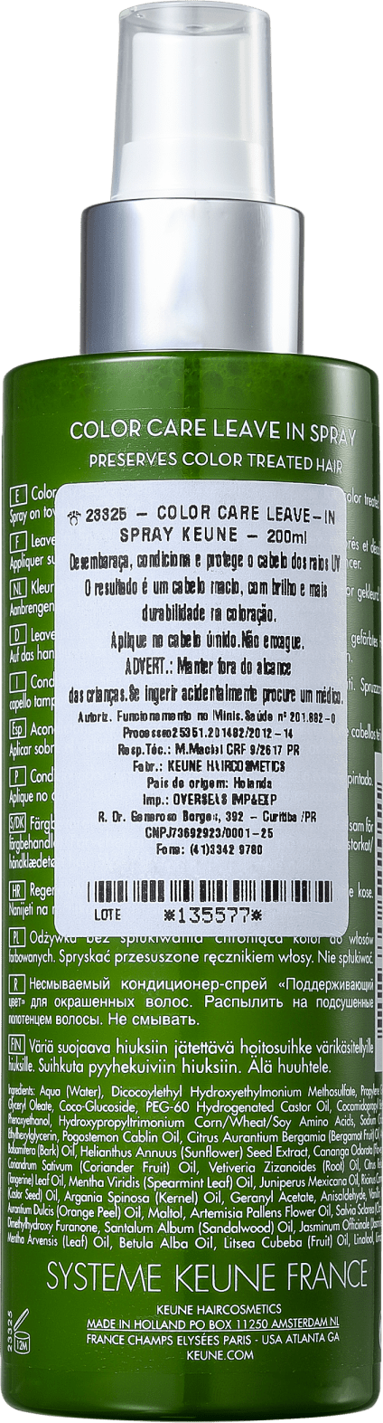 Keune So Pure Color Care Leave-In Spray - Leave-In 200ml
