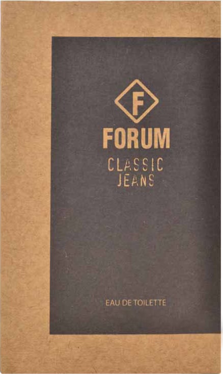 Forum Classic Jeans Eau de Toilette - Perfume Unissex 50ml
