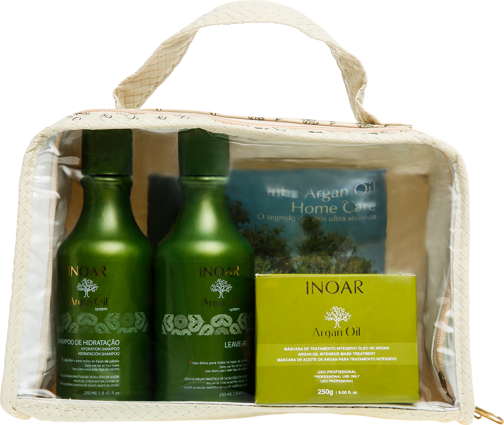 Inoar Argan Oil Hair Kit (3 Produtos)