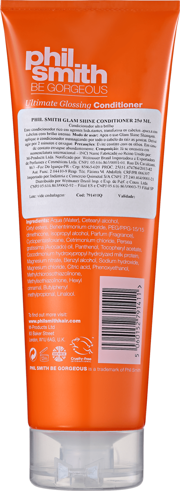 Phil Smith Glam Shine Conditioner - Condicionador 250ml