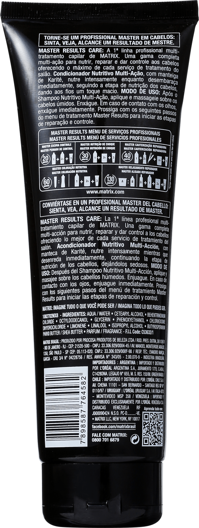Matrix Master Results Care Nutritivo Multi-Ação - Condicionador 250ml