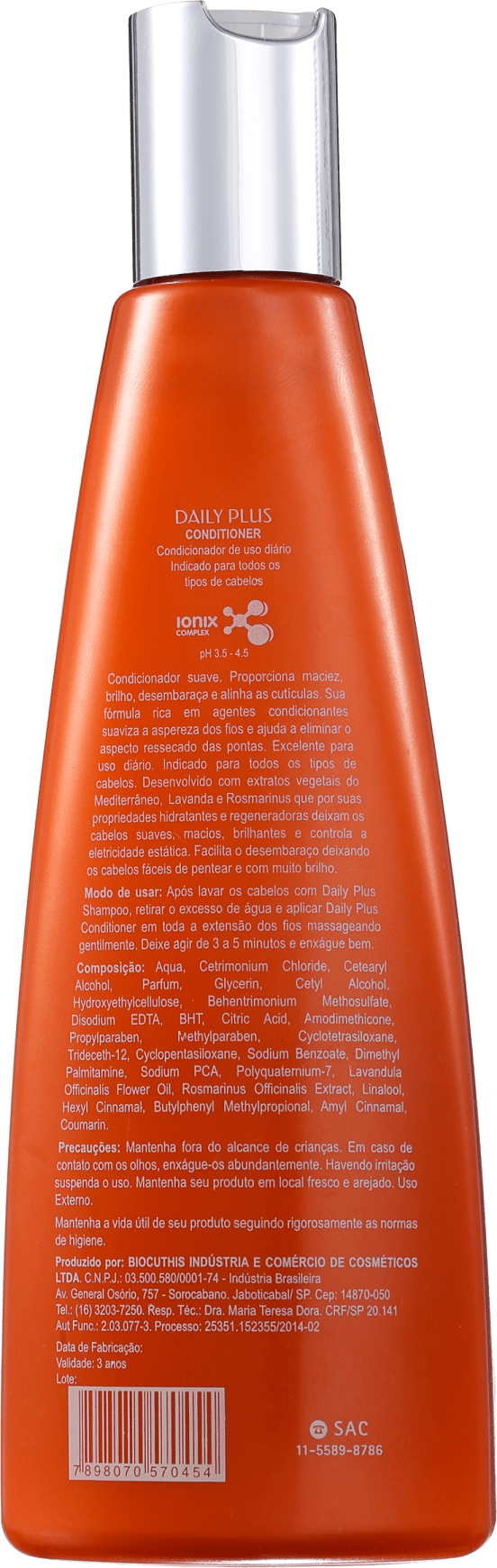 Mediterrani Daily Plus - Condicionador 200ml