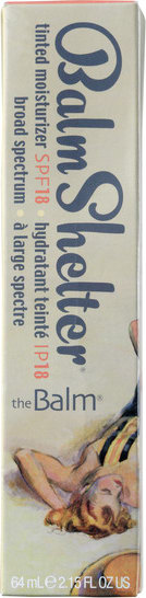 the Balm Balmshelter Medium FPS 18 - Hidratante com Cor 64g