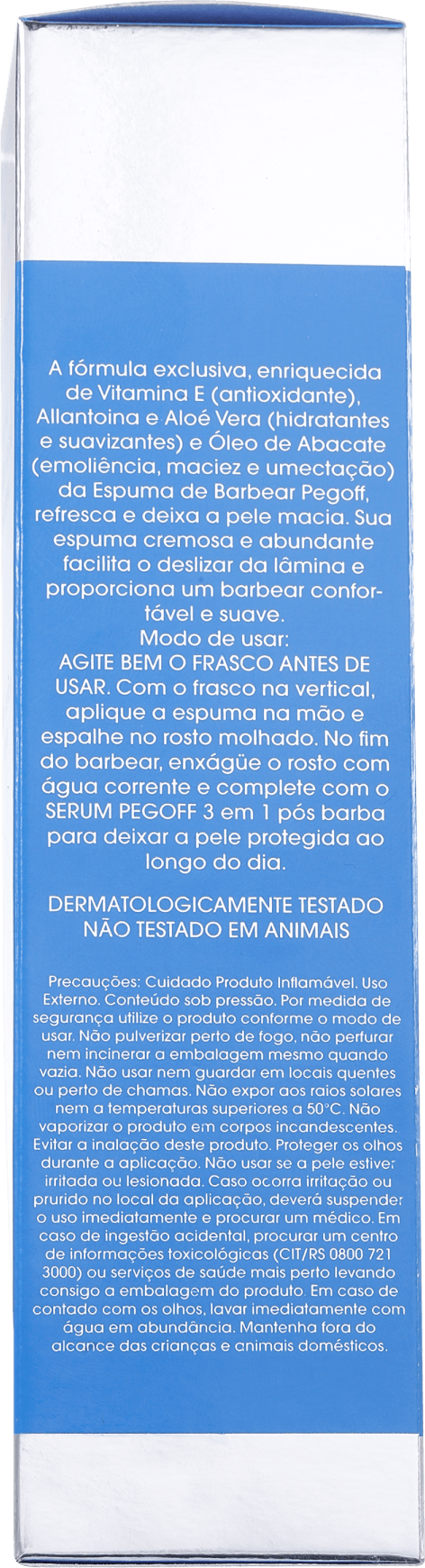 Anna Pegova Homme Pegoff Mousse À Raser Hydratante - Espuma de Barbear 150ml