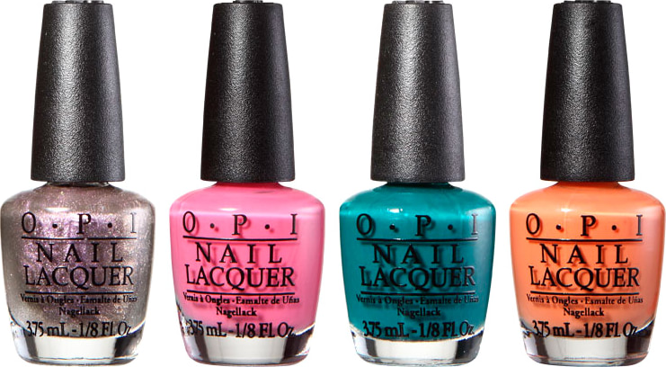 Kit OPI Brazil Collection Beachsandies de Esmaltes (4 miniaturas)
